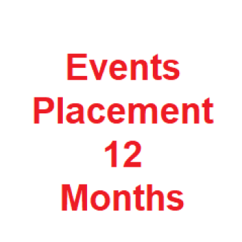  Events Placement 12 Months