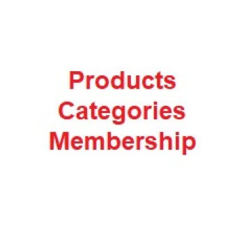 Products Categories Membership